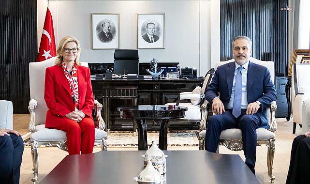Dışişleri Bakanı Fidan, Uluslararası Telekomünikasyon Birliği Genel Sekreteri Bogdan-Martin'i kabul etti