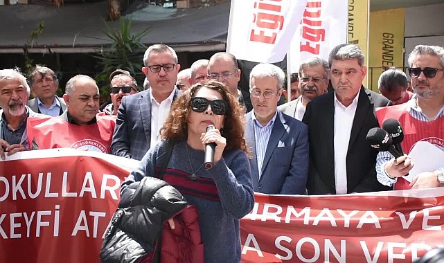 Eğitim-İş Mersin Şube Başkanı Yakup Tekin: 