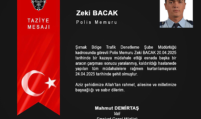 Emniyet Genel Müdürü Demirtaş: