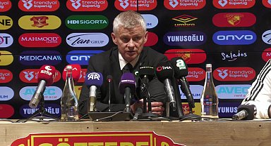 Göztepe-Beşiktaş maçı...Beşiktaş Teknik Direktörü Solskjaer: İsmail Köybaşı'nın fastastik golünden sonra kontrolümüzü ve özgüvenimizi kaybettik