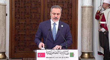 Hakan Fidan, Cezayir Cumhurbaşkanı Tebbun ile görüştü: 