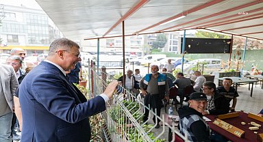 İzmir Büyükşehir Belediye Başkanı Tugay Buca’daki çalışmaları yerinde inceledi