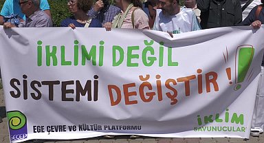 İzmir’de Çernobil’in yıl dönümünde 'nükleer santral' protestosu
