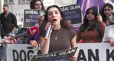 Kadınlar İzmir'de ses yükseltti: Doğum biçimi değil, cinayetler gündem olsun
