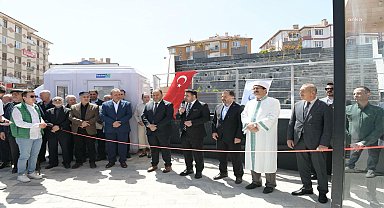 Kahramankazan’da Metin Atlı Merkez Yeni Cami ibadete açıldı