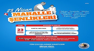 Kartal Belediyesi, 23 Nisan dolayısıyla etkinlik programı hazırladı