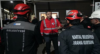 Kartal Belediyesi Arama Kurtarma ekibi,