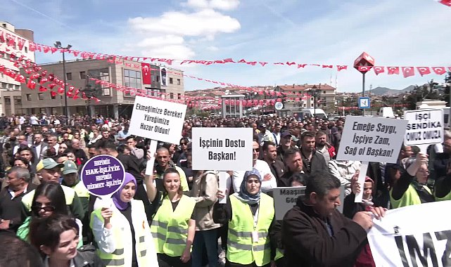 Keçiören Belediye Başkanı Özarslan: “Belediyemiz çalışanları en az 36 bin 145,71 lira, en yüksek de 52 bin 742 lira alacak