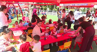 Konyaaltı Belediyesi kreşlerinde 23 Nisan coşkuyla kutlandı 