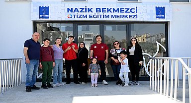 Kuşadası Belediyesi Nazik Bekmezci Otizm Yaşam ve Destek Merkezi, özel bireylerin ve ailelerinin beğenisini kazandı