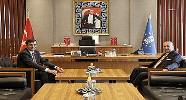 Kütahya Belediye Başkanı Kahveci, Uşak Belediye Başkanı Yalım’ı ağırladı