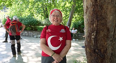 Manisa Büyükşehir Belediyesinin Mesir Macunu Festivali kapsamında doğa yürüyüşü düzenlendi 