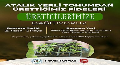 Milas Belediyesi üreticilere yerli ata tohumu dağıtacak