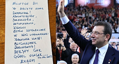 Muharrem İnce, Silivri Cezaevi'nde ziyaret ettiği İmamoğlu'nun mesajını paylaştı