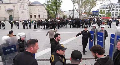 Öğrencilerin Saraçhane yürüyüşüne polis engeli 