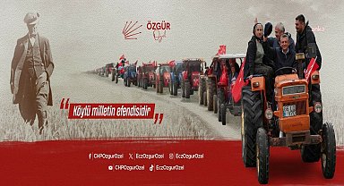 Özgür Özel, sosyal medya hesaplarındaki kapak fotoğrafını traktör konvoyuyla Yozgat mitingine geldiği bir kare ile değiştirdi.