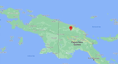 Papua Yeni Gine'de 7.2 büyüklüğünde deprem meydana geldi, tusunami uyarısı yapıldı