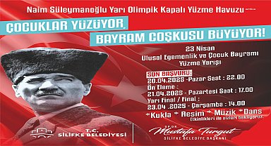 Silifke'de 23 Nisan'da çocuklar yüzecek, bayram coşkusu büyüyecek