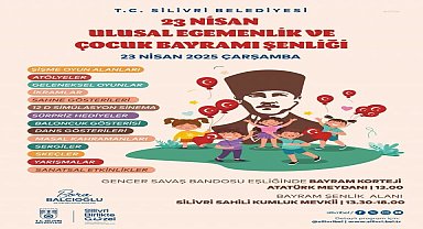 Silivri Belediyesi, 23 Nisan'ı şenlikle kutlayacak