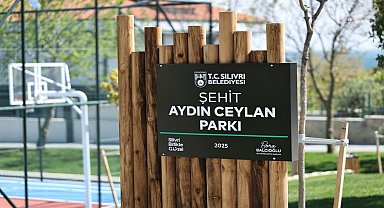 Silivri Belediyesi, Selimpaşa 3211. Sokak Parkı'nı yenileyerek, 'Şehit Aydın Ceylan Parkı' adını verdi