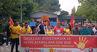 Soma'da eğitim sendikalarından ortak ses: Öğretmen kıyımına ve keyfi atamalara son verin!