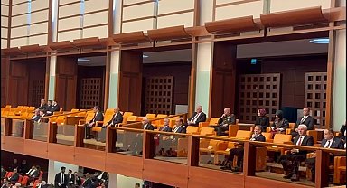 TBMM Genel Kurulu’nda 23 Nisan özel oturumu… Kabine üyelerinin bulunduğu locaların büyük bölümü boş kaldı