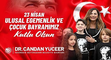 Tekirdağ Büyükşehir Belediye Başkanı Yüceer: 
