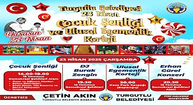 Turgutlu Belediyesi, 23 Nisan’ı 