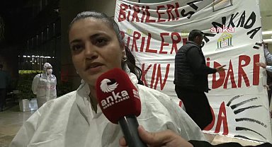 Tutuklu öğrenciler için Mersin'de protesto:
