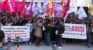 Üniversite öğrencilerinden gözaltılara tepki…“23 yıllık iktidarınızın baskı ve korku politikalarını kabul etmiyoruz”