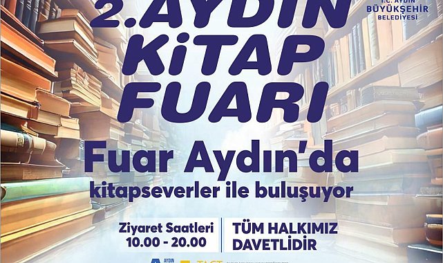 2. Aydın Kitap Fuarı için geri sayım başladı