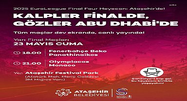 2025 Euroleague Final Four heyecanı Ataşehir’de