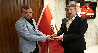 Adıyaman Belediye Başkanı Tutdere, Romanya’dan kente gelen gazetecileri ağırladı