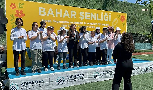 Adıyaman Belediyesi 8. Bahar Şenlikleri, renkli etkinlikler ile gerçekleşti