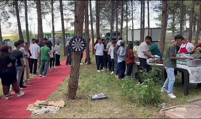 Adıyaman Belediyesi’nden üniversite sınavına hazırlanan gençlere moral ve motivasyon pikniği