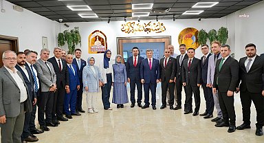 Ahmet Davutoğlu'nun Kerkük ziyareti başladı