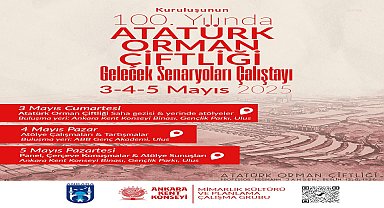 Ankara Kent Konseyi, “Kuruluşunun 100. Yılında Atatürk Orman Çiftliği için Gelecek Senaryoları Çalıştayı” düzenliyor
