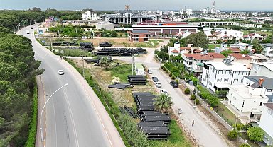 Antalya Büyükşehir Belediyesi'ne bağlı ASAT, Serik Oteller Bölgesi İçme Suyu Hattı Yapım işine başladı