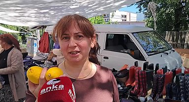 Artvin Kemalpaşa'da pazara alışverişe gelen vatandaş: 