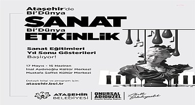 Ataşehir Belediyesi'nden sanat dolu etkinlik programı