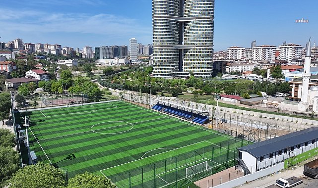Ataşehir Yenisahra Stadı yenilenen yüzüyle hizmet verecek