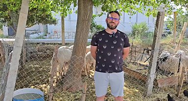 Aydın'da hayvancılık yapan Akçay: