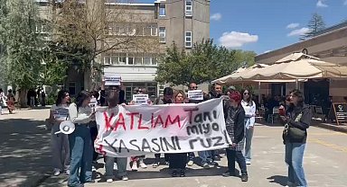 AYM’nin hayvan yasasının iptal istemini reddetmesine Hacettepe’li öğrencilerden tepki: “Katliam yasasını tanımıyoruz”