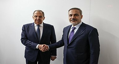 Bakan Fidan, Rusya Federasyonu Dışişleri Bakanı Lavrov ile görüştü