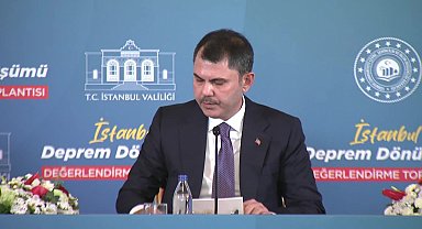 Bakan Kurum: İstanbul'da halen acilen dönüştürülmesi gereken 600 bin konut var