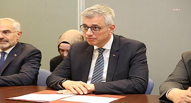 Bakan Memişoğlu, Gürcistanlı mevkidaşı Sarjveladze ile bir araya geldi