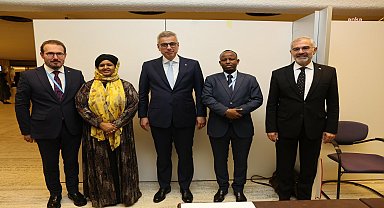 Bakan Memişoğlu, Somalili mevkidaşı Adam Abubakar ile görüştü