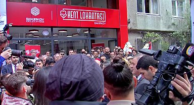 Bakırköy Kent Lokantası hizmete açıldı: