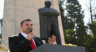Balıkesir Büyükşehir Belediye Başkanı Akın: “Hem Atatürk’ümüze hem Cumhuriyet’imize sonsuza kadar sahip çıkacağımıza şeref sözü veriyorum”