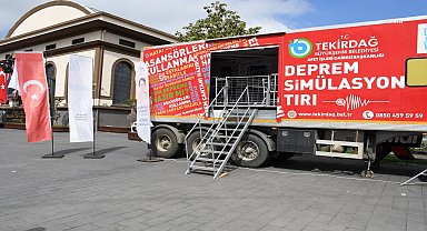 Balıkesir Büyükşehir Belediyesi vatandaşlara deprem bilinci kazandırıyor